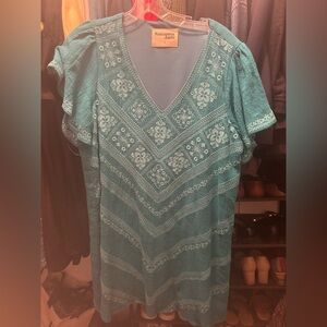 Turquoise Dress